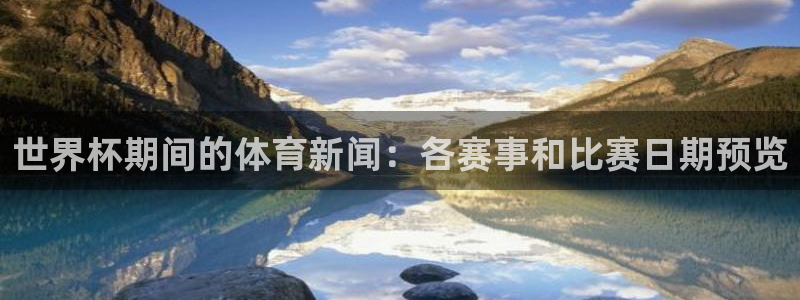 欧联杯直播:世界杯期间的体育新闻:各赛事和比赛日期预览